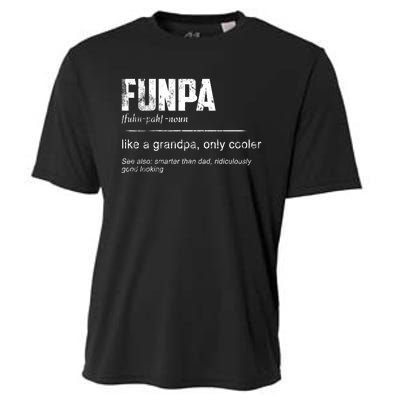 Funpa Like A Grandpa Only Cooler Funpa Definition Gift Cooling Performance Crew T-Shirt