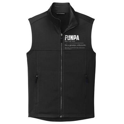 Funpa Like A Grandpa Only Cooler Funpa Definition Gift Collective Smooth Fleece Vest