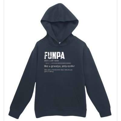 Funpa Like A Grandpa Only Cooler Funpa Definition Gift Urban Pullover Hoodie