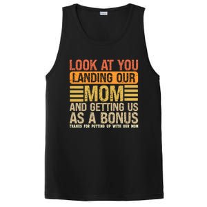 Funny Look At You Landing Our Mom Getting Us As A Bonus Gift PosiCharge Competitor Tank