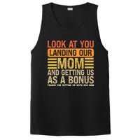 Funny Look At You Landing Our Mom Getting Us As A Bonus Gift PosiCharge Competitor Tank