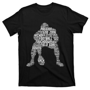 Football Lineman American Football T-Shirt