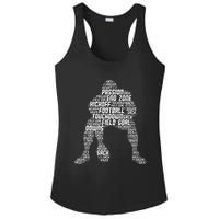 Football Lineman American Football Ladies PosiCharge Competitor Racerback Tank