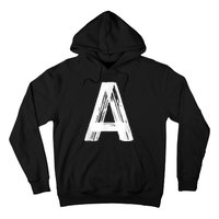 Funny Letter A Halloween Team Groups Costume Matching Hoodie