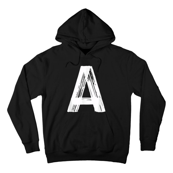 Funny Letter A Halloween Team Groups Costume Matching Hoodie