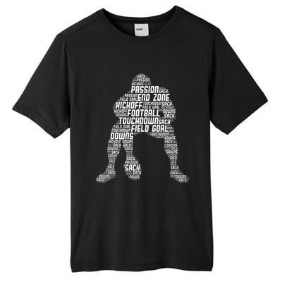 Football Lineman American Football Tall Fusion ChromaSoft Performance T-Shirt