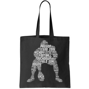 Football Lineman American Football Tote Bag