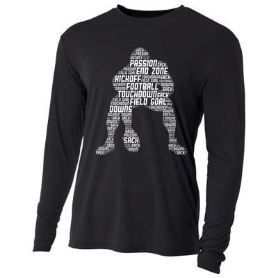 Football Lineman American Football Cooling Performance Long Sleeve Crew