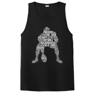 Football Lineman American Football PosiCharge Competitor Tank