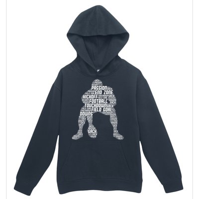 Football Lineman American Football Urban Pullover Hoodie