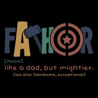 Fathor Like A Dad But Mightier 16oz Travel Tumbler