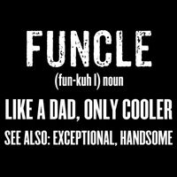 Funcle Like A Dad Only Cooler Funny FatherS Day Gift Gift Cooling Performance Crew T-Shirt