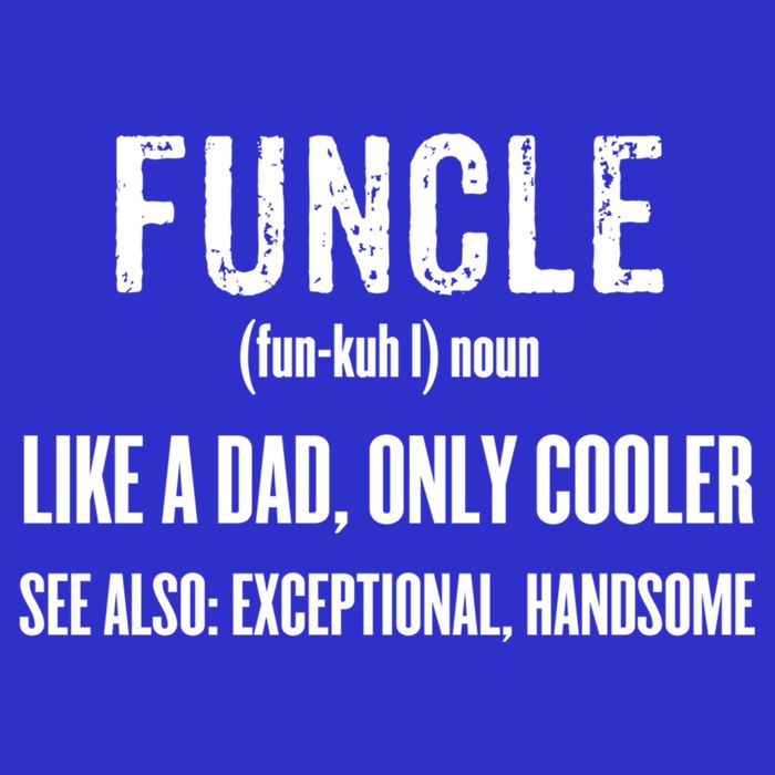 Funcle Like A Dad Only Cooler Funny FatherS Day Gift Gift Baby Bodysuit