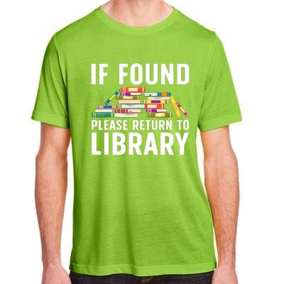 Funny Library Art Librarian Read Novel Lovers Adult ChromaSoft Performance T-Shirt