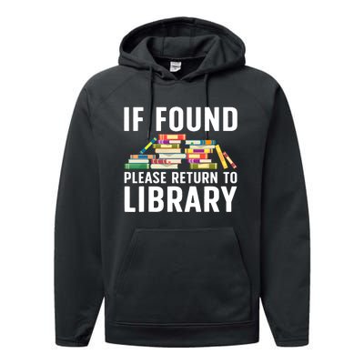 Funny Library Art Librarian Read Novel Lovers Performance Fleece Hoodie