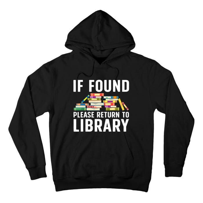 Funny Library Art Librarian Read Novel Lovers Tall Hoodie