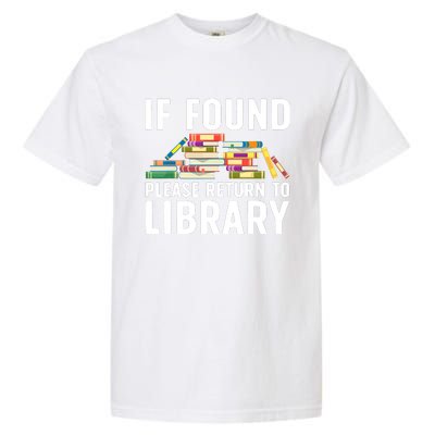 Funny Library Art Librarian Read Novel Lovers Garment-Dyed Heavyweight T-Shirt