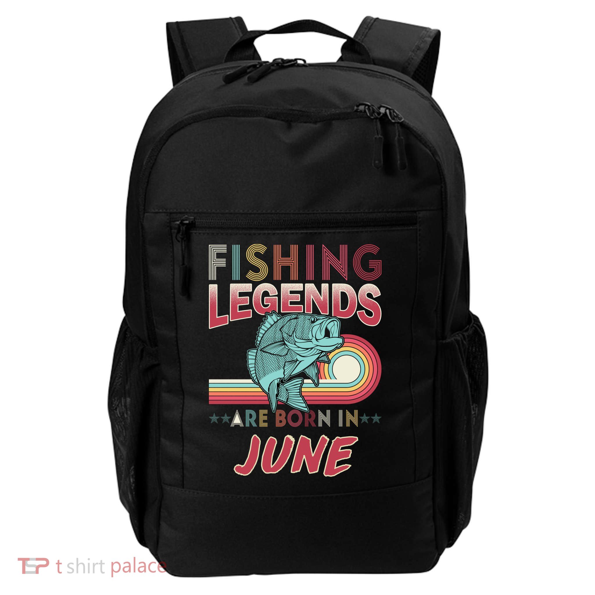 Fishing Legends Are Born In June Backpack
