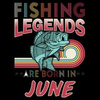 Fishing Legends Are Born In June Drawstring Bag