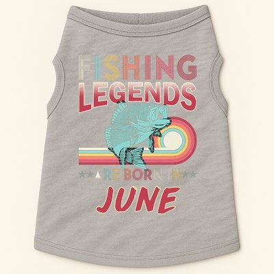 Fishing Legends Are Born In June Doggie Tank