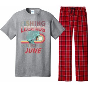 Fishing Legends Are Born In June Pajama Set