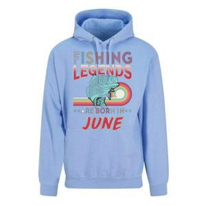 Fishing Legends Are Born In June Unisex Surf Hoodie