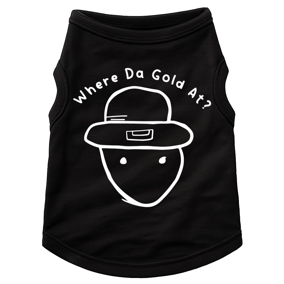 Funny Leprechaun Amateur Sketch Meme St Patricks Day 2024 Doggie Tank