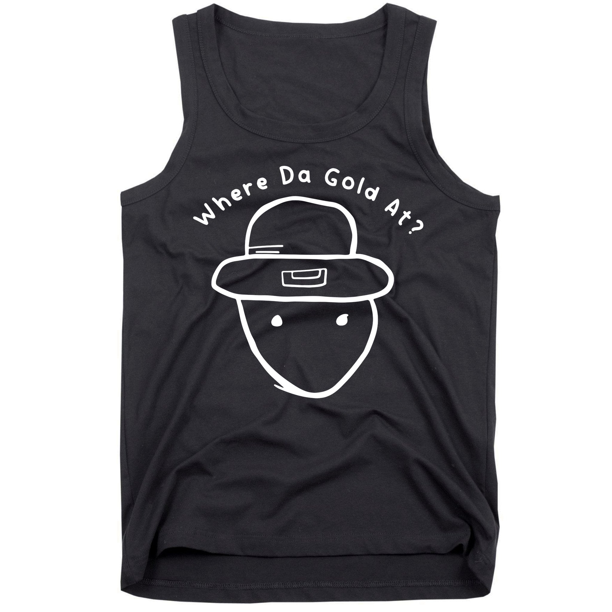 Funny Leprechaun Amateur Sketch Meme St Patricks Day 2024 Tank Top