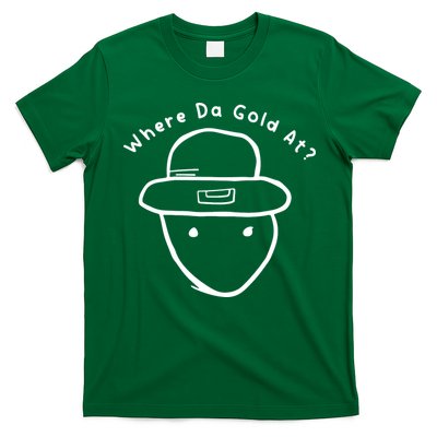Funny Leprechaun Amateur Sketch Meme St Patricks Day 2024 T-Shirt