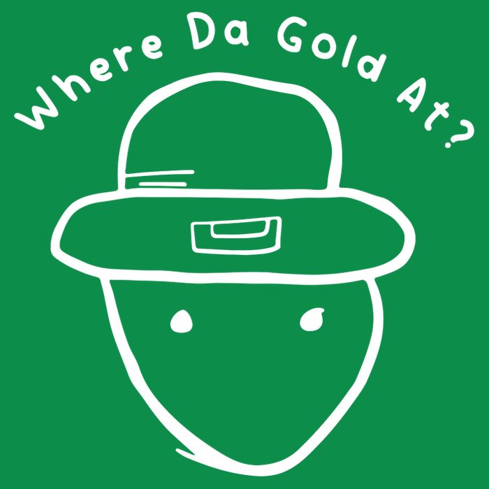Funny Leprechaun Amateur Sketch Meme St Patricks Day 2024 Toddler T-Shirt