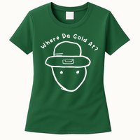 Funny Leprechaun Amateur Sketch Meme St Patricks Day 2024 Womens T-Shirt