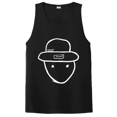 Funny Leprechaun Amateur Sketch Meme St Patricks Day 2024 PosiCharge Competitor Tank