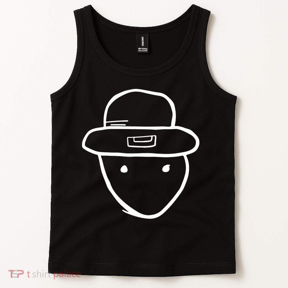 Funny Leprechaun Amateur Sketch Meme St Patricks Day 2024 Tank Top