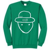 Funny Leprechaun Amateur Sketch Meme St Patricks Day 2024 Sweatshirt