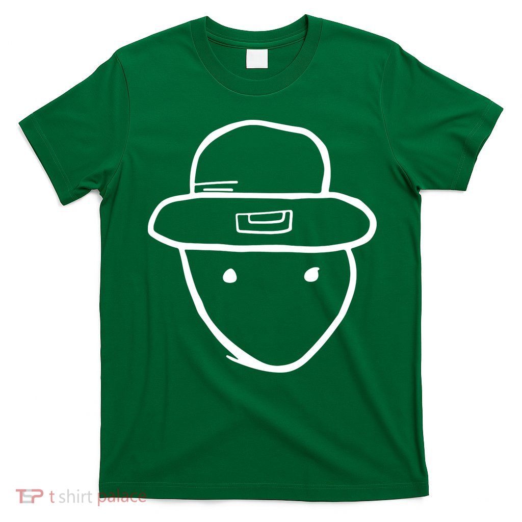 Funny Leprechaun Amateur Sketch Meme St Patricks Day 2024 T-Shirt