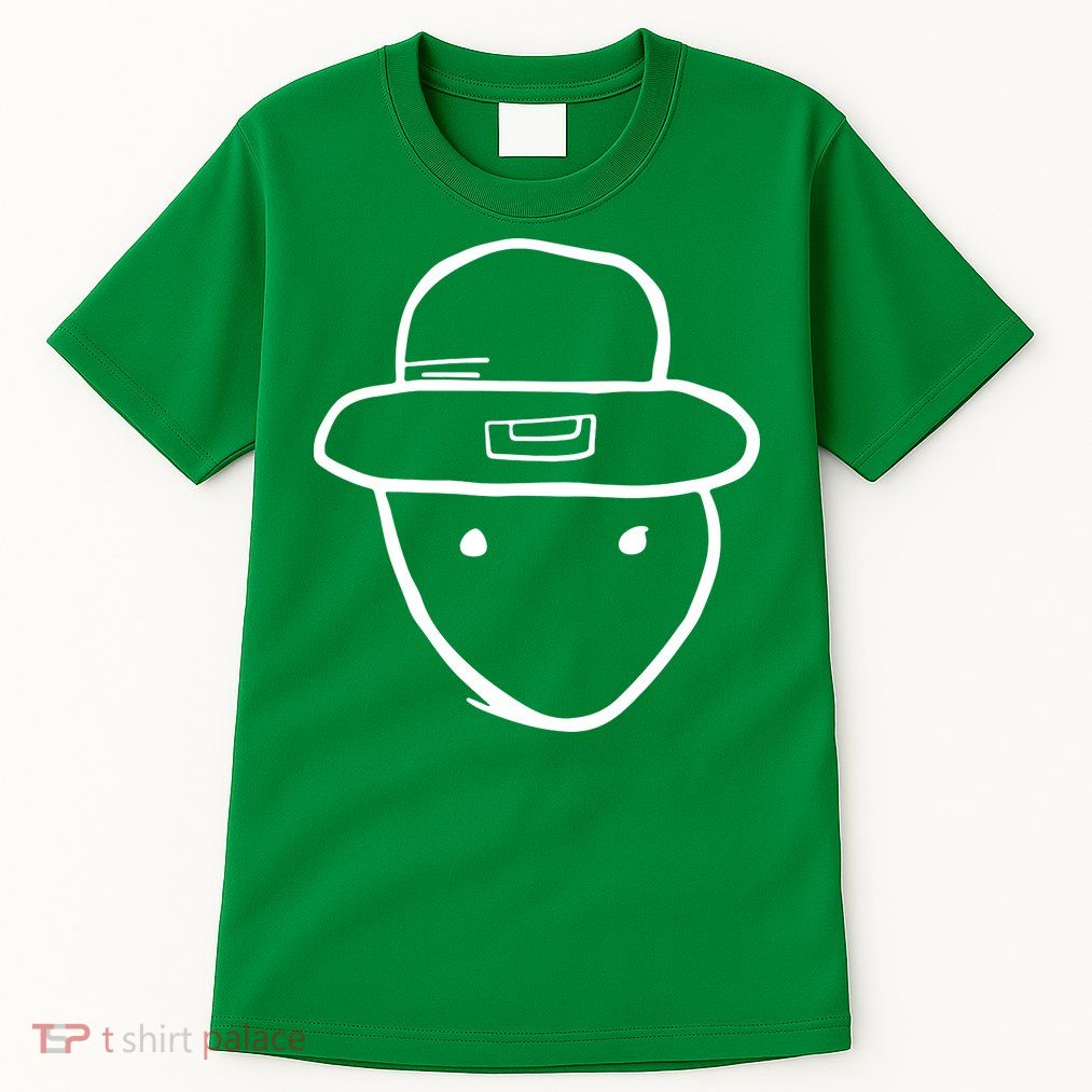 Funny Leprechaun Amateur Sketch Meme St Patricks Day 2024 Tall T-Shirt