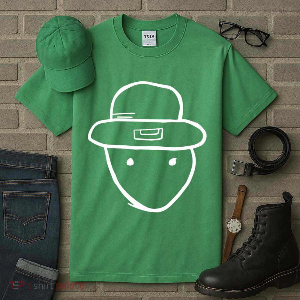Funny Leprechaun Amateur Sketch Meme St Patricks Day 2024 Tall T-Shirt