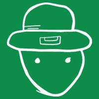 Funny Leprechaun Amateur Sketch Meme St Patricks Day 2024 Baby Bodysuit