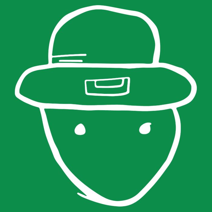 Funny Leprechaun Amateur Sketch Meme St Patricks Day 2024 Baby Bodysuit