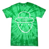 Funny Leprechaun Amateur Sketch Meme St Patricks Day 2024 Tie-Dye T-Shirt