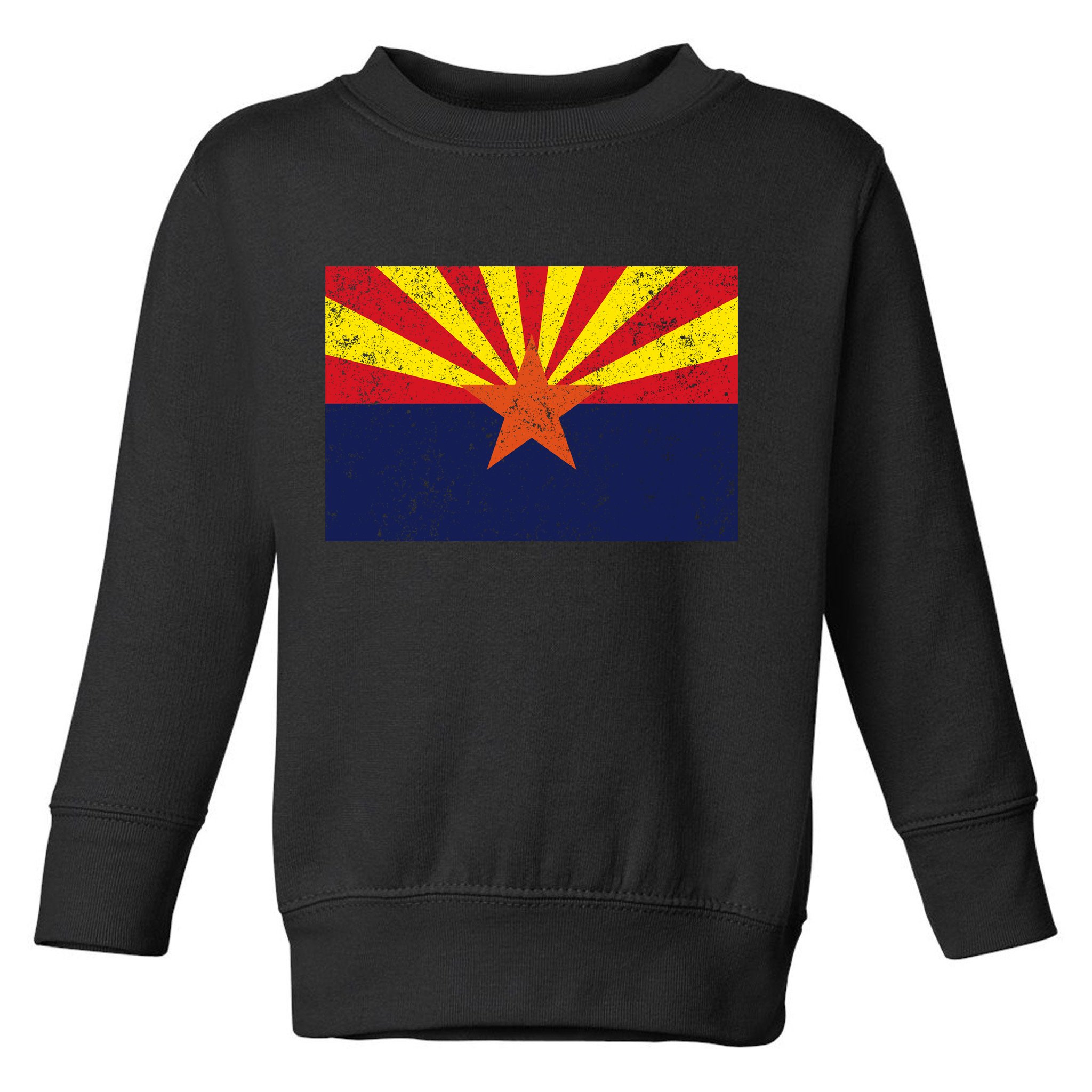 Flag of Arizona Vintage Toddler Sweatshirt