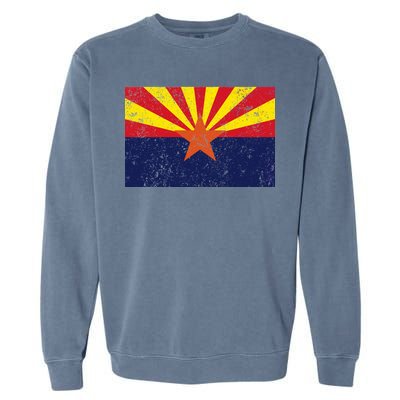 Flag of Arizona Vintage Garment-Dyed Sweatshirt