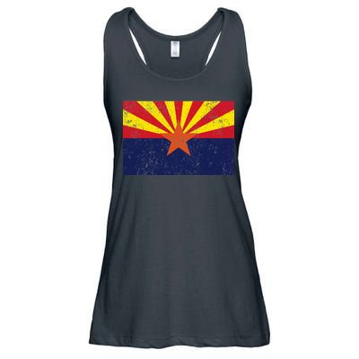 Flag of Arizona Vintage Ladies Essential Flowy Tank