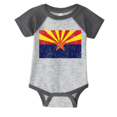 Flag of Arizona Vintage Infant Baby Jersey Bodysuit