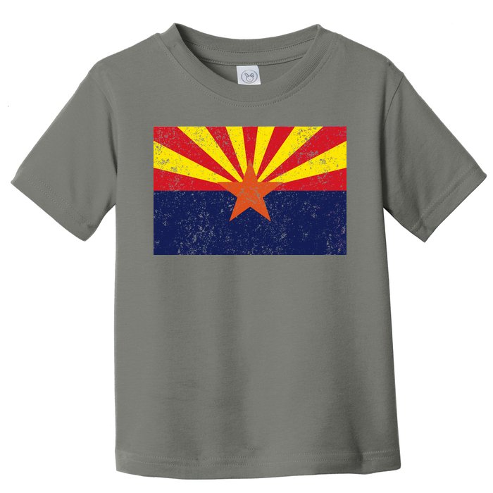 Flag of Arizona Vintage Toddler T-Shirt