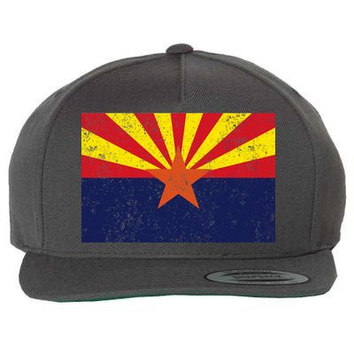 Flag of Arizona Vintage Wool Snapback Cap