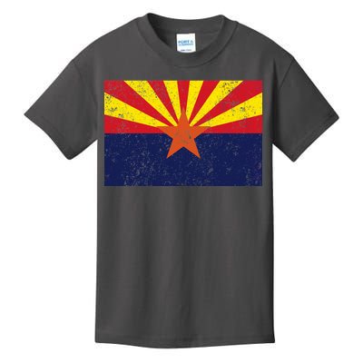 Flag of Arizona Vintage Kids T-Shirt