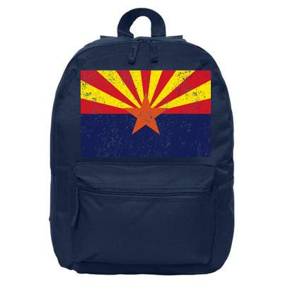 Flag of Arizona Vintage 16 in Basic Backpack