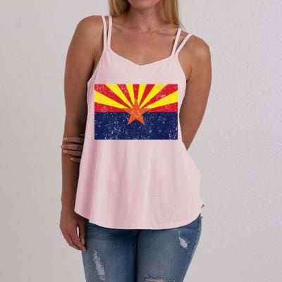 Flag of Arizona Vintage Women's Strappy Tank