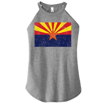 Flag of Arizona Vintage Women's Perfect Tri Rocker Tank